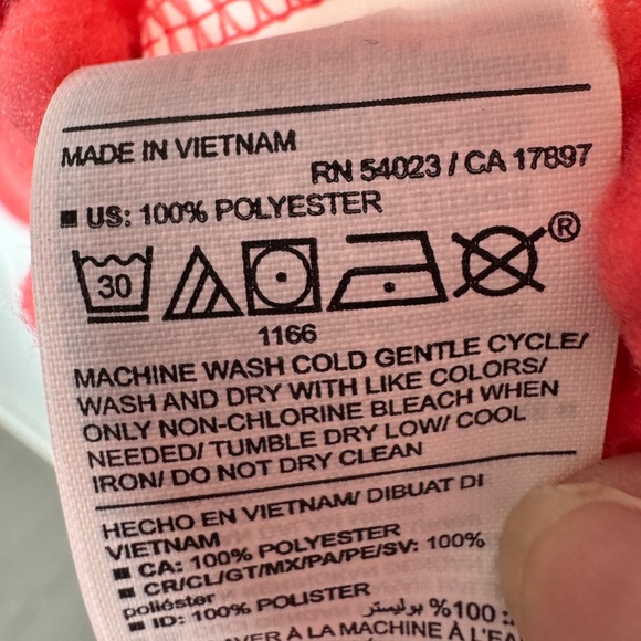 Old Navy Fleece Vest Coral NWOT - Picture 2 of 10